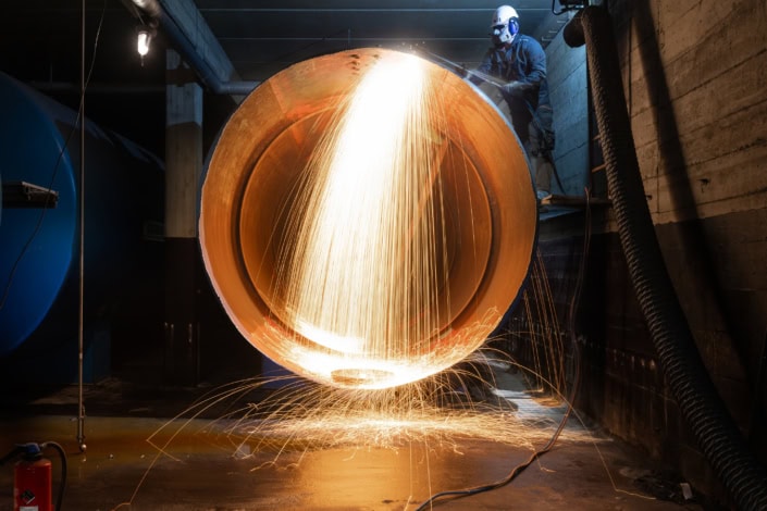 ferrailleur en activité