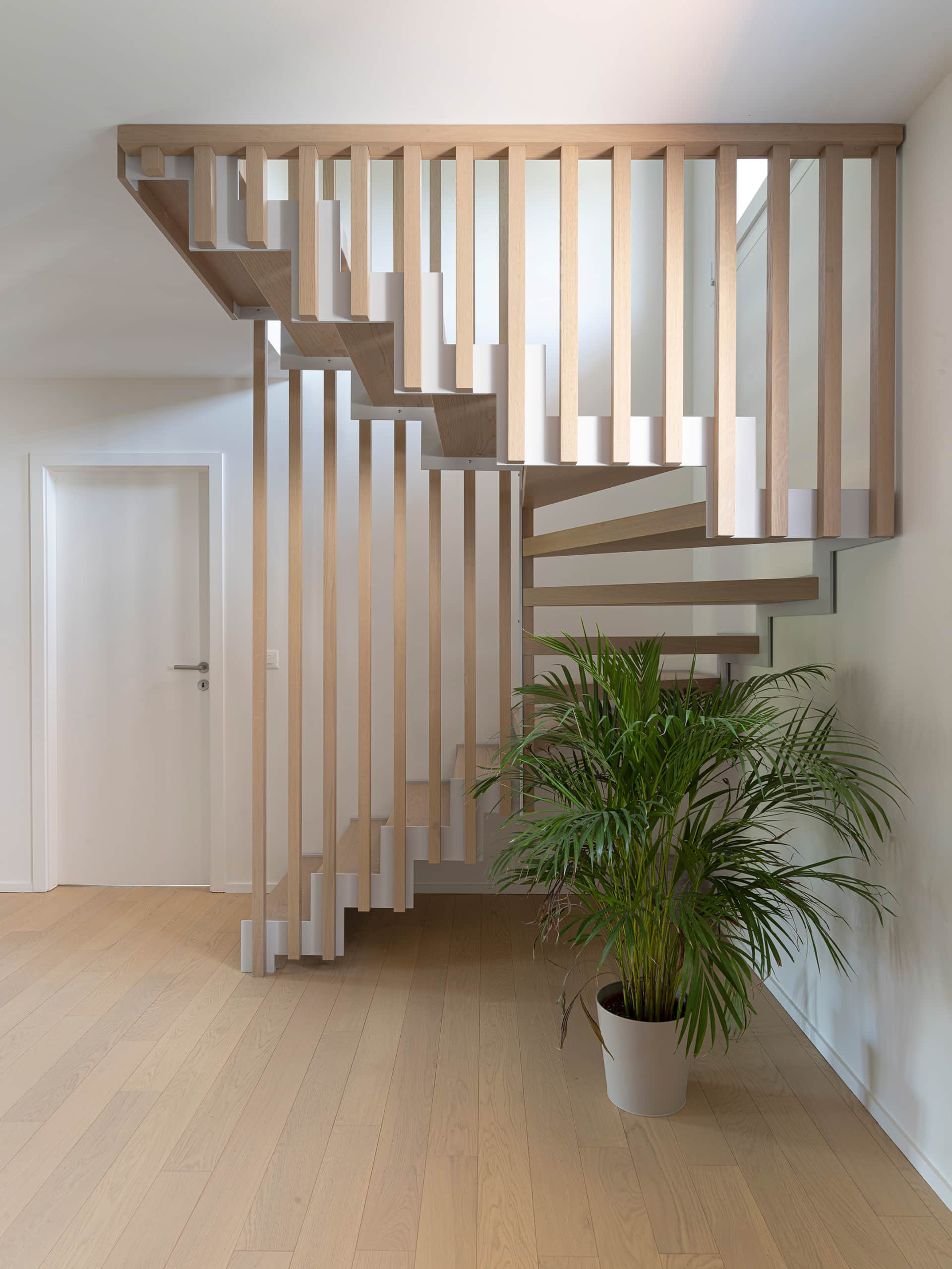 escalier en bois