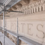 éléments de façade de l'Hôtel des Postes