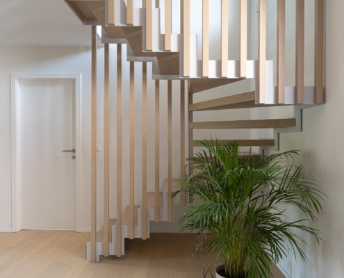 escalier en bois
