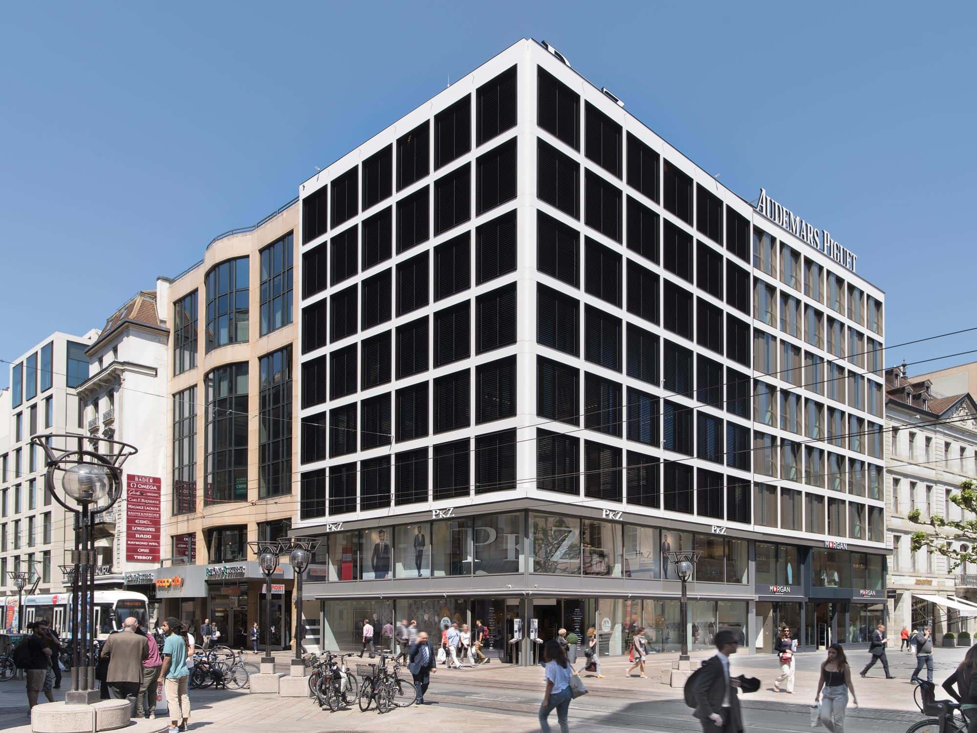 immeuble pour mettre l'architecture et le corporate du photographe Swen Sack à Lausanne